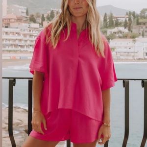 Daily Drills Linen Top